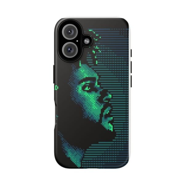 Pixel Art Phone Case featuring Retro Vibes, Tough Cases, Gift for Music Lovers, Unique Tech Accessory, Eco-Friendly Phone Cover - Image 5