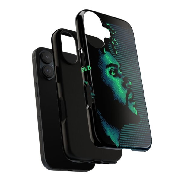 Pixel Art Phone Case featuring Retro Vibes, Tough Cases, Gift for Music Lovers, Unique Tech Accessory, Eco-Friendly Phone Cover - Image 3