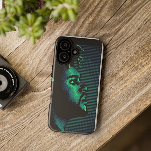 Pixel Art Phone Case featuring Retro Vibes, Tough Cases, Gift for Music Lovers, Unique Tech Accessory, Eco-Friendly Phone Cover - Image 8