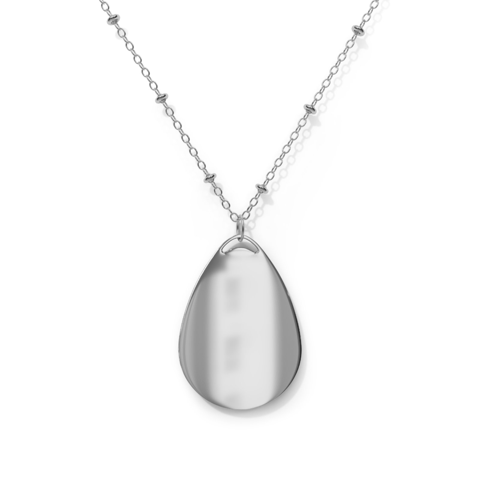 Elegant Oval Necklace, Personalized Jewelry, Unique Gift for Her, Custom Pendant, Women’s Fashion Accessory, Special Occasions - Image 2