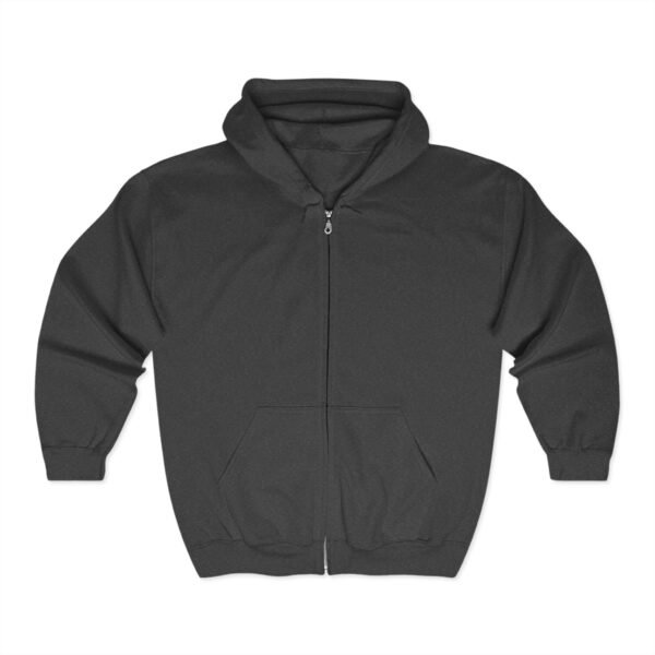 Unisex Heavy Blend Full Zip Hooded Sweatshirt - Bold Statement Hoodie, Gift for Him or Her, Cozy Outerwear, Urban Fashion, Casual Wear - Image 3