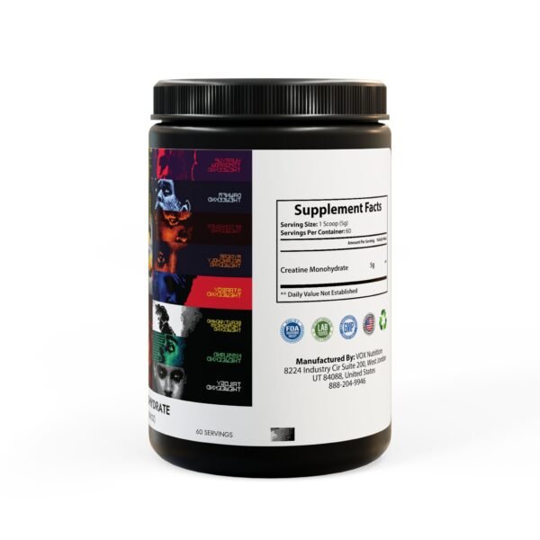 Creatine Monohydrate Supplement (300g, 10.58oz) - Image 3