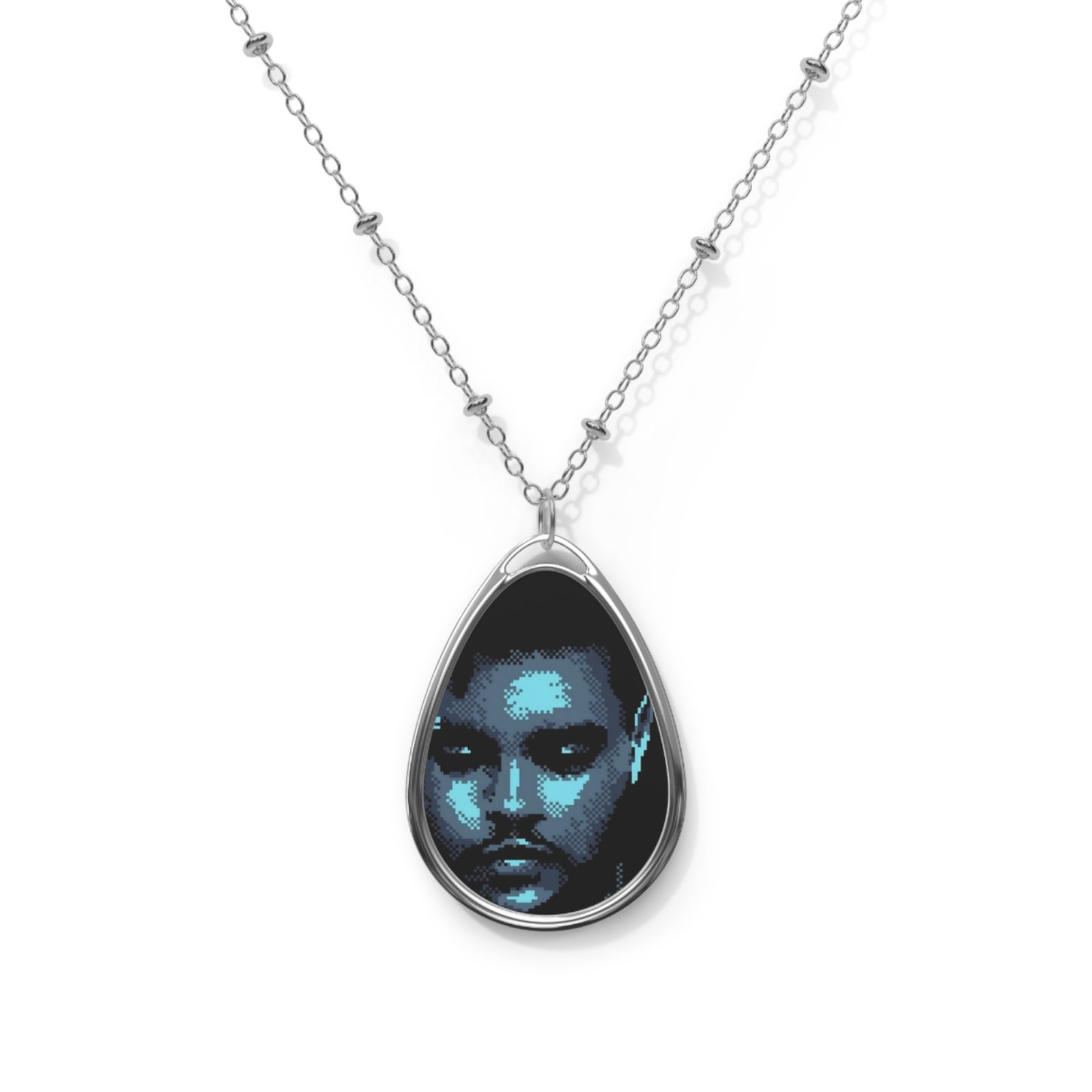 Elegant Oval Necklace, Personalized Jewelry, Unique Gift for Her, Custom Pendant, Women’s Fashion Accessory, Special Occasions