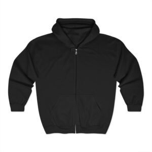 Unisex Heavy Blend Full Zip Hooded Sweatshirt - Bold Statement Hoodie, Gift for Him or Her, Cozy Outerwear, Urban Fashion, Casual Wear